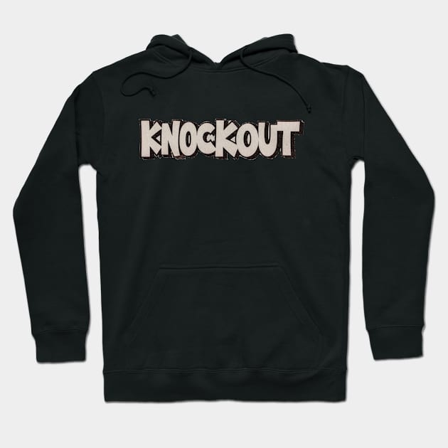 Knockout - RansomNote Hoodie by RansomNote